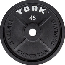 Load image into Gallery viewer, York 2″ Cast Iron Olympic Weight Plates