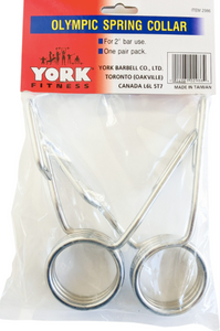 York  2″ Spring Collars – Chrome/Bulk (Pair)