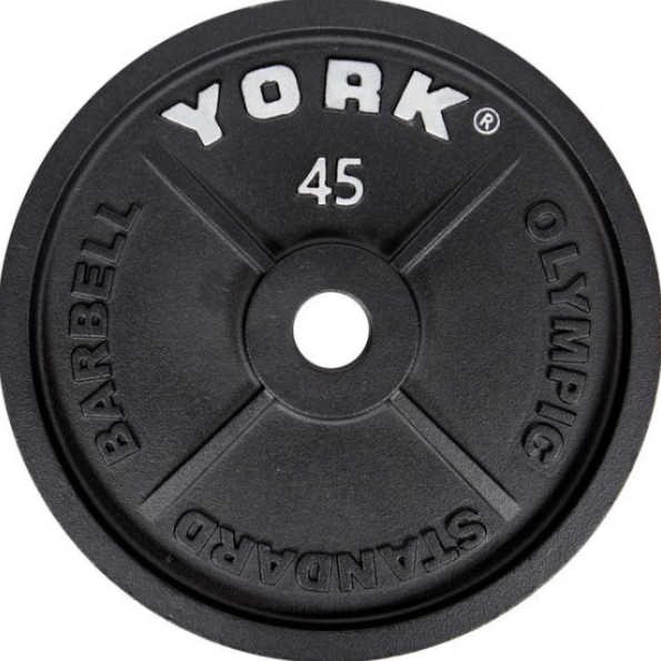 York 2″ Cast Iron Olympic Weight Plates